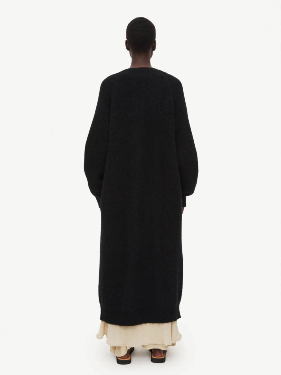 By Malene Birger Women's Black Mohair-Blend Cardigan - Cyrus
