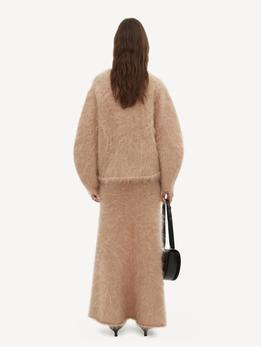 By Malene Birger Women's Hamie Sweater in Twill Beige | Casual Knit Pullover