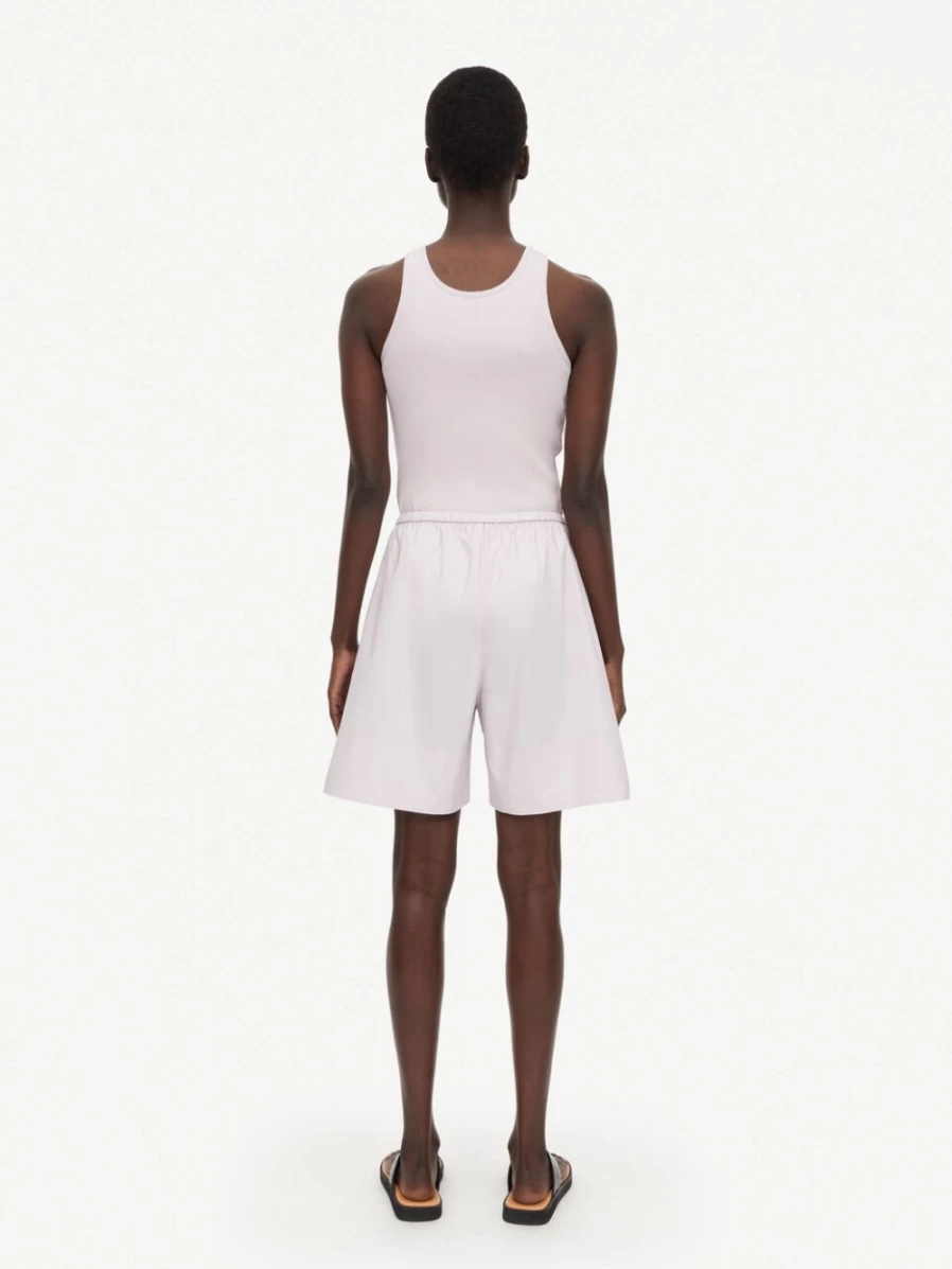 By Malene Birger Women's Siona Shorts in Pastel Violet | Casual Comfort Summer Shorts