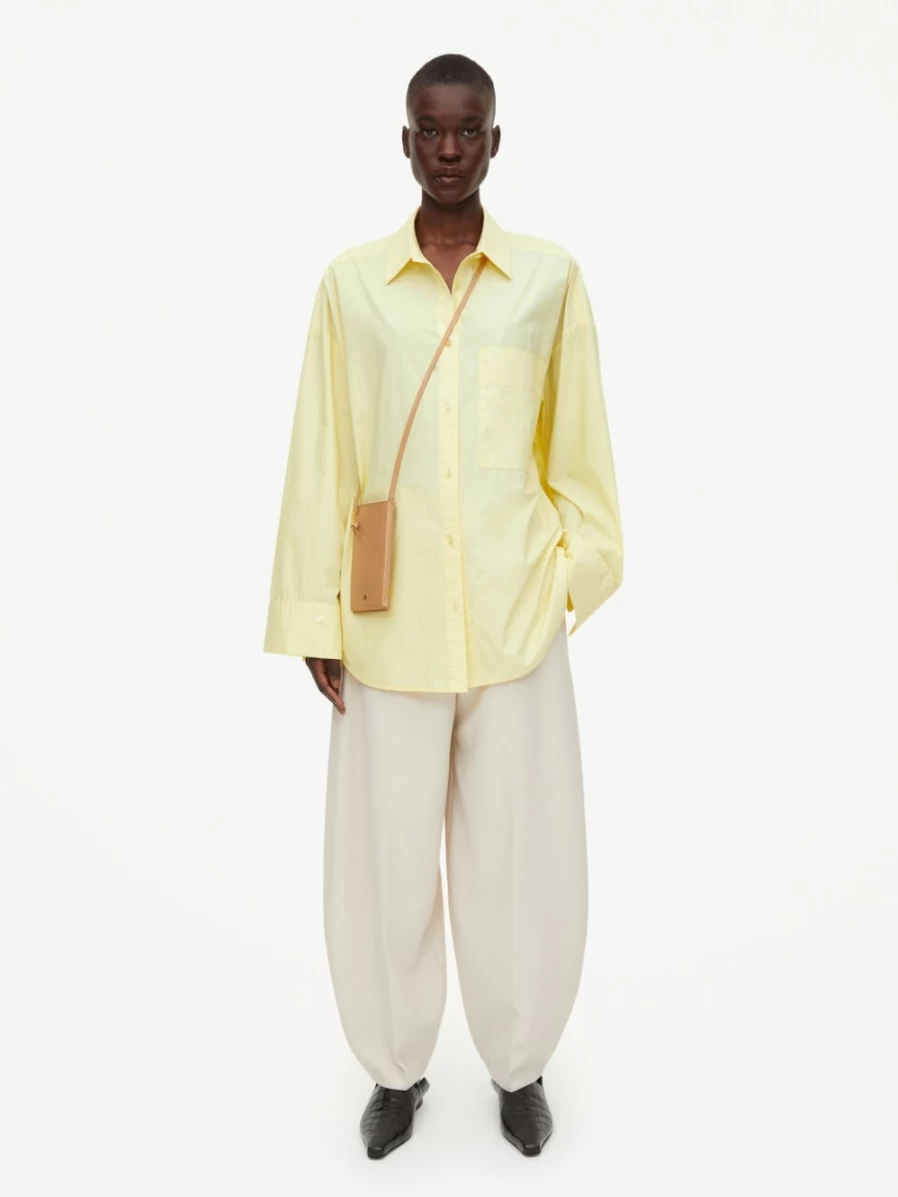 By Malene Birger Women's Organic Cotton Shirt in Pineapple - Derris Style