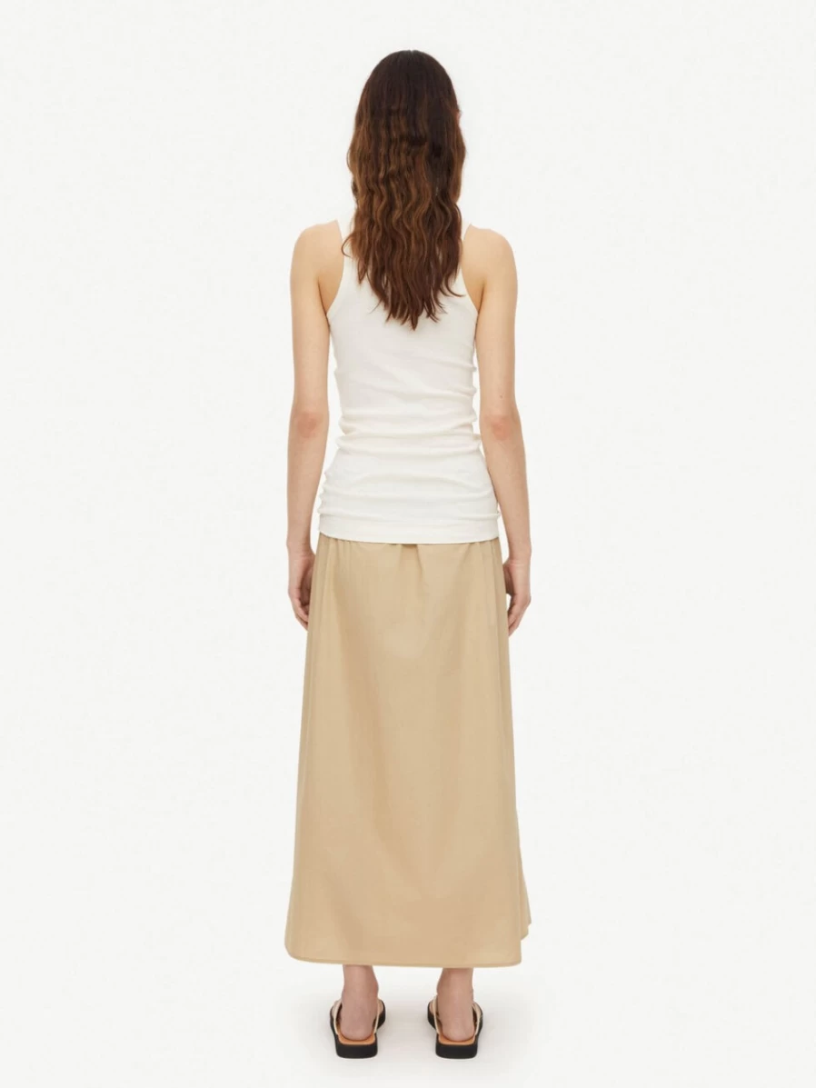 By Malene Birger Women's Cream Organic Cotton Tank Top - Amiee