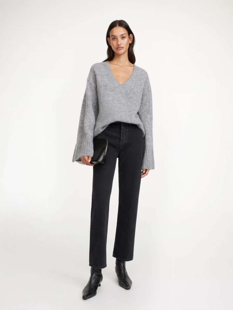 By Malene Birger Women's Black Organic Cotton Milium Jeans
