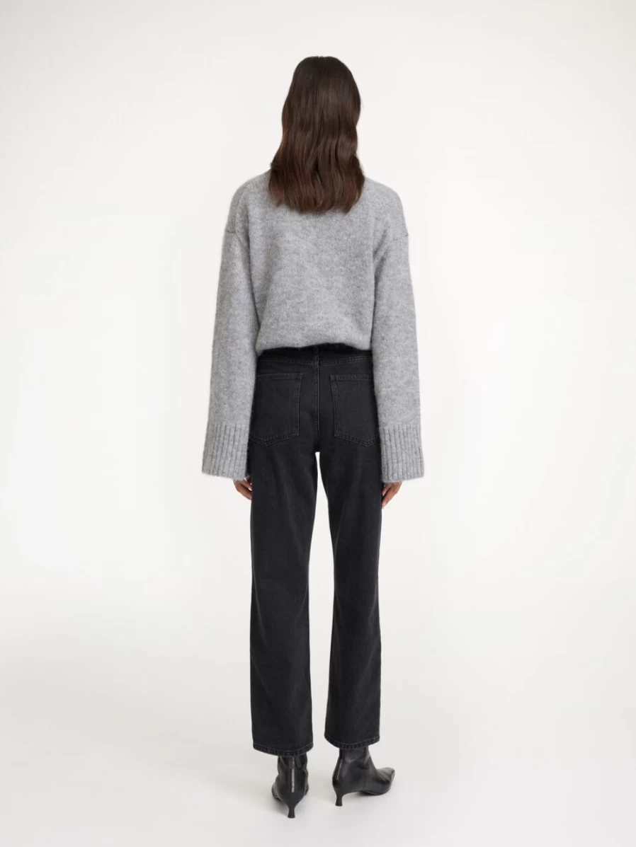 By Malene Birger Women's Black Organic Cotton Milium Jeans
