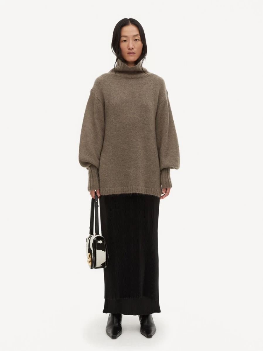 By Malene Birger Women's Comine Sweater in Fallen Rock - Elegant Knit Pullover