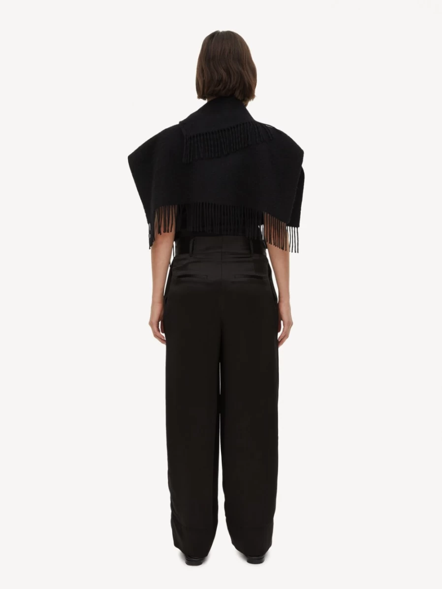 By Malene Birger Women's Black Piscali Mid-Waist Trousers