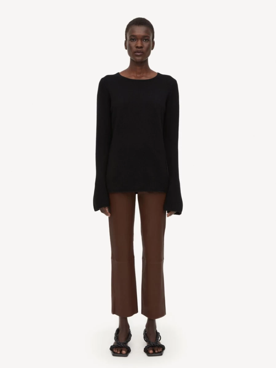 By Malene Birger Women's Black Cyrema Wool Sweater