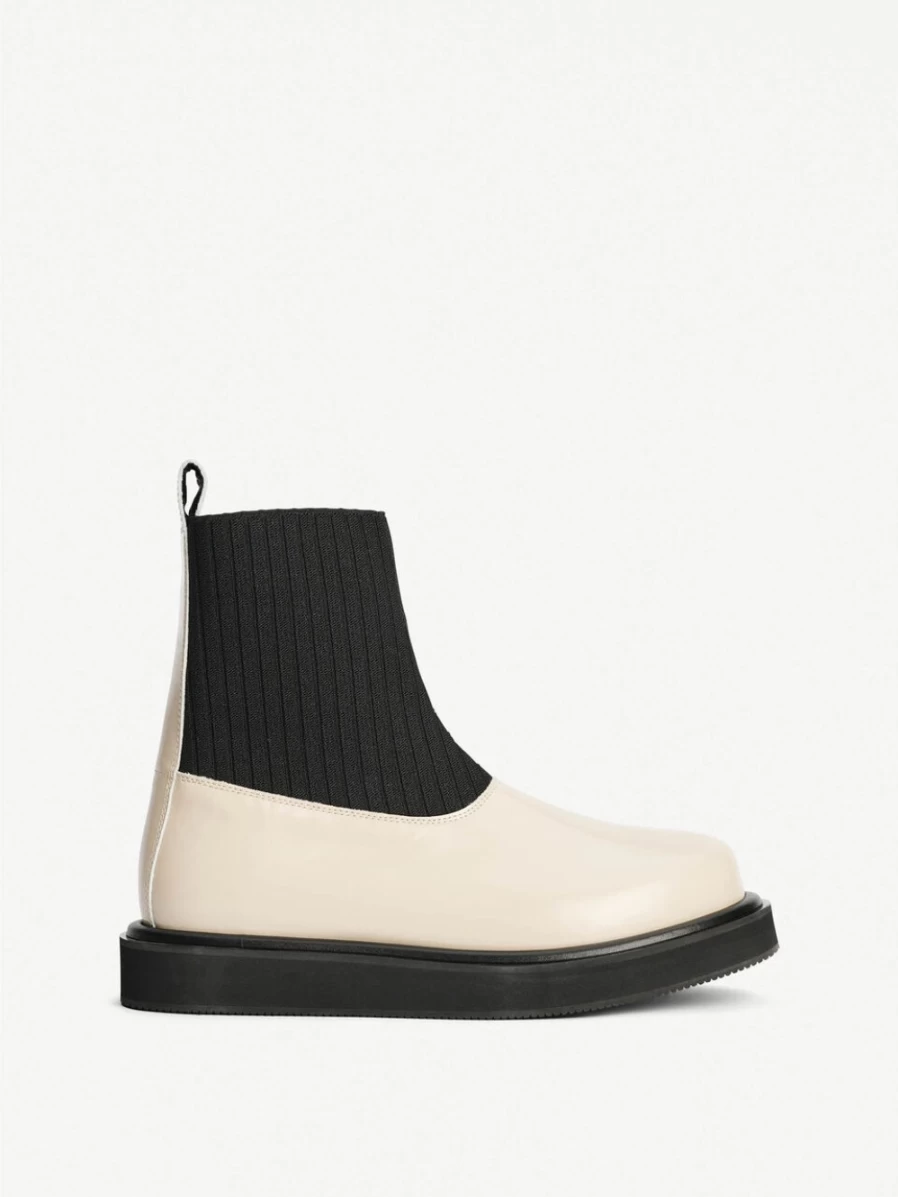 By Malene Birger Chayla Croissant Leather Ankle Boots for Women