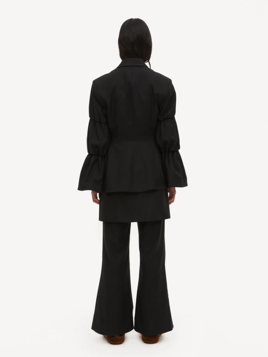 By Malene Birger Deonna Women's Black Single-Breasted Blazer