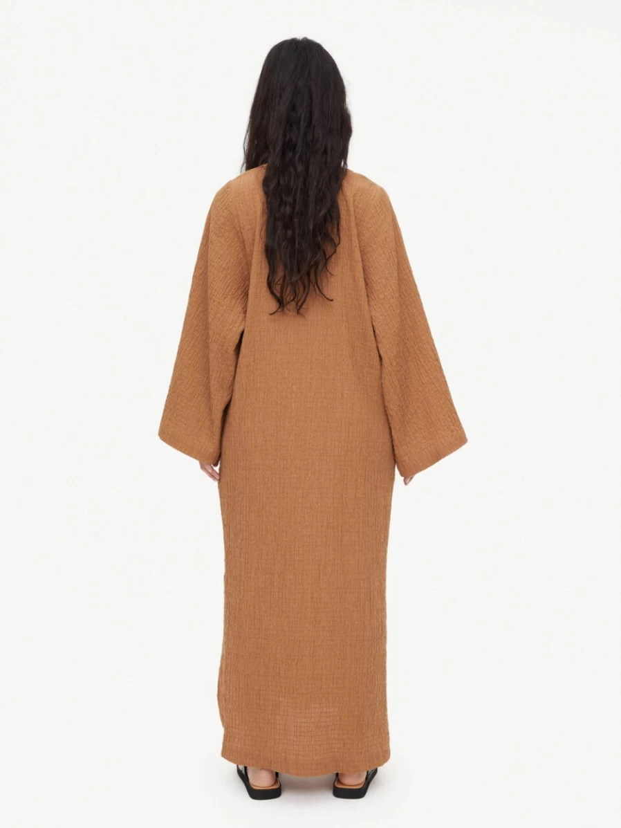 By Malene Birger Women's Tobacco Brown Organic Cotton Maxi Dress - Kayia