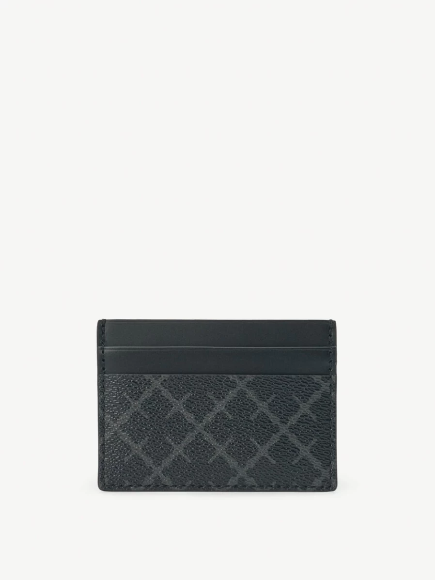 By Malene Birger Elia Charcoal Printed Cardholder for Women