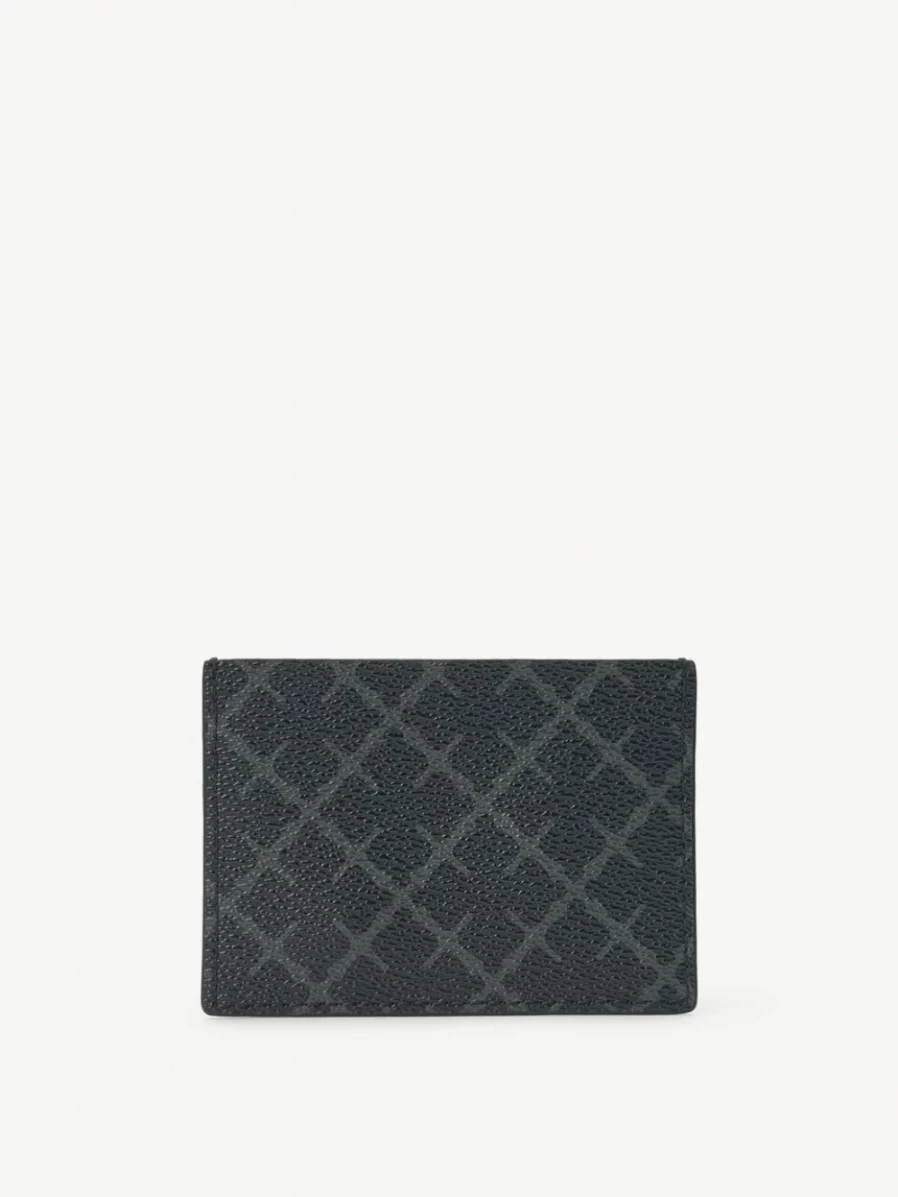 By Malene Birger Elia Charcoal Printed Cardholder for Women